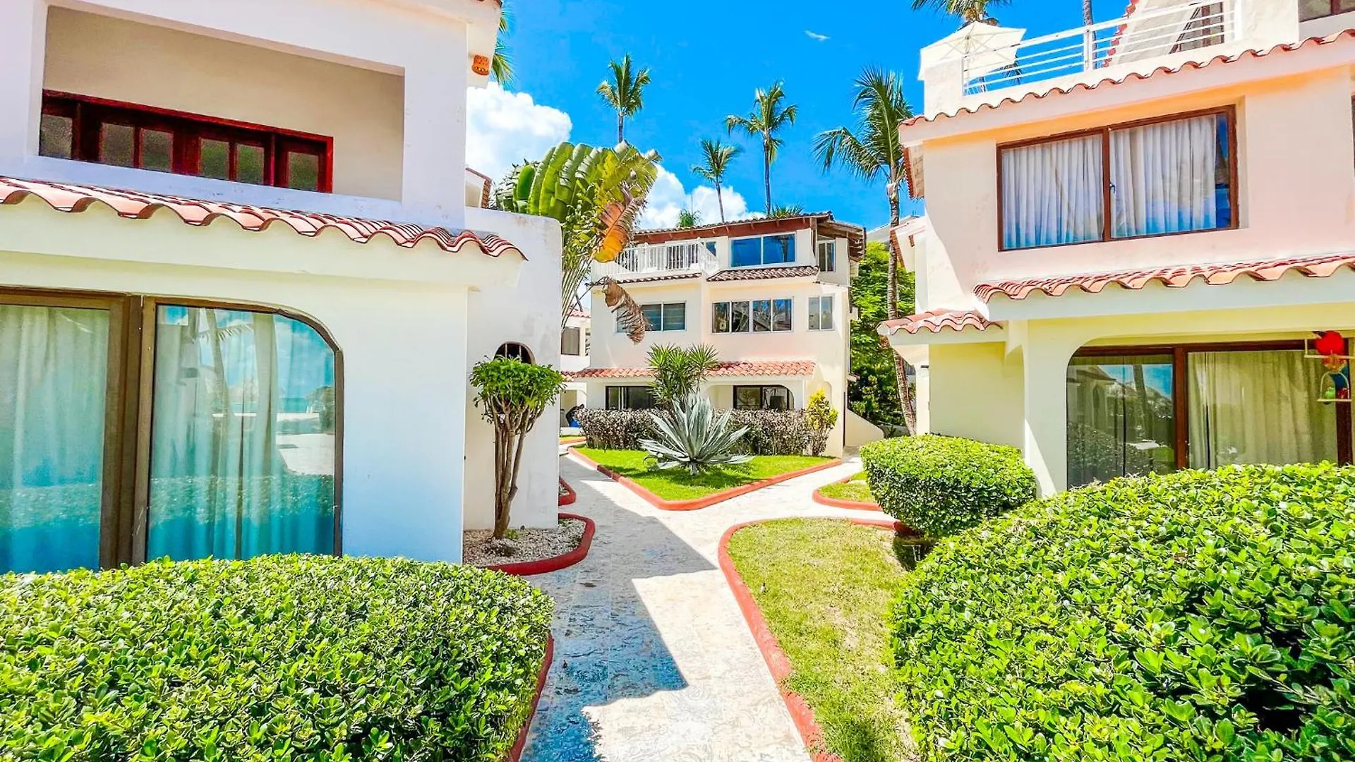Beach Villas & Apartments Ocean & Garden View Wifi Bbq Bavaro Beach Club & Spa Punta Cana Hotell